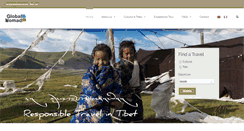 Desktop Screenshot of globalnomad-tibet.com